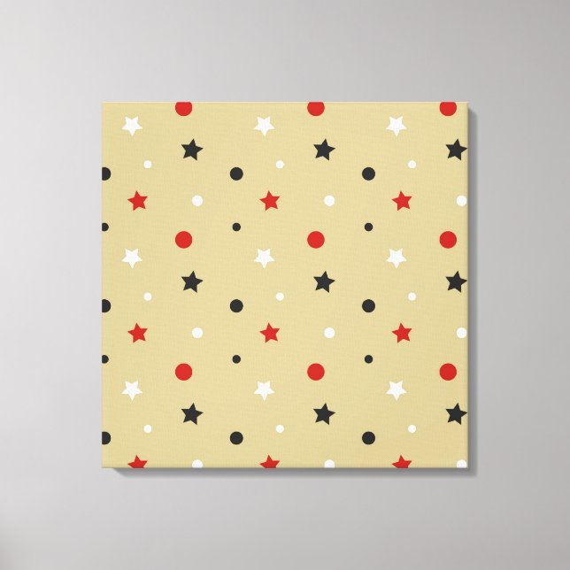 Stars Canvas Print (Front)