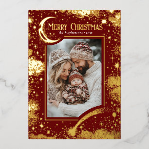 Stars Celestial Magical Merry Christmas Photo