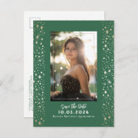Stars Celestial QUINCEANERA Save The Date Photo