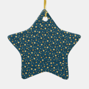 stars ceramic tree decoration