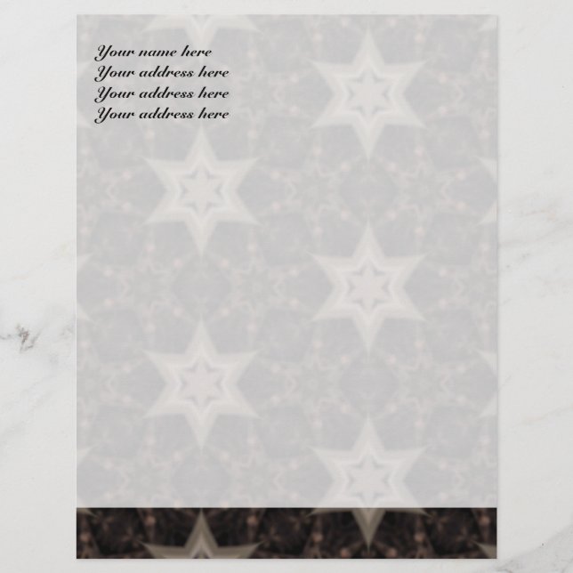 Stars Customised Letterhead (Front)