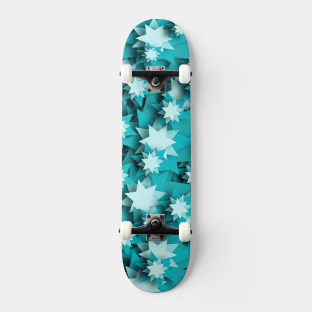 Stars Design Skateboard (Front)