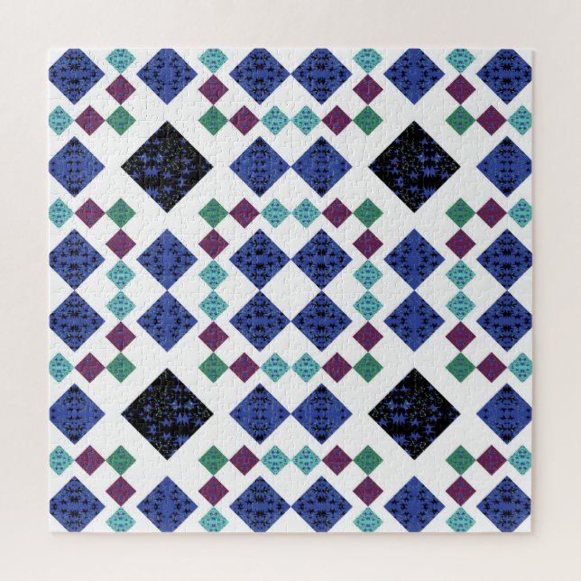 Stars Diamonds Jigsaw Puzzle (Vertical)