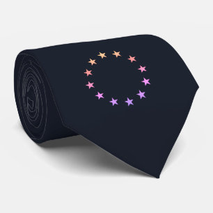 Stars – Europe – Europa – EU-flag – Schlip Tie