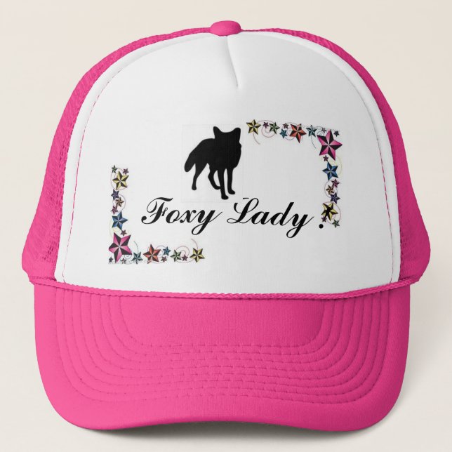 stars, Foxy Lady ! Trucker Hat (Front)