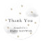 Stars & Grey Clouds Baby Shower Thank You