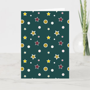 Stars Holiday Card