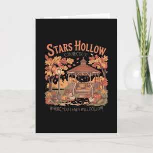 Stars Hollow Where You Lead I Will Follow Thanksgi Card