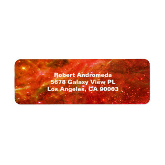 Stars in Tarantula Nebula Enhanced Orange Address