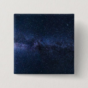 Stars in the Milky Way 15 Cm Square Badge