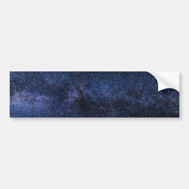 Stars in the Milky Way Bumper Sticker (Front)