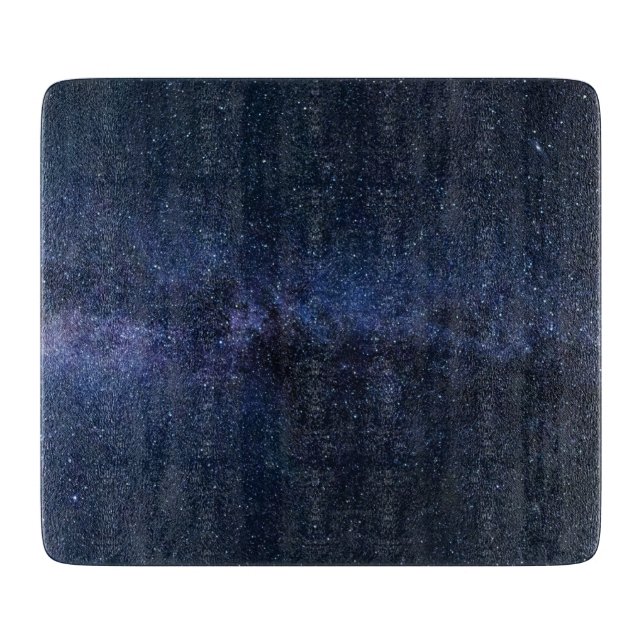 Stars in the Milky Way Cutting Board (Front)