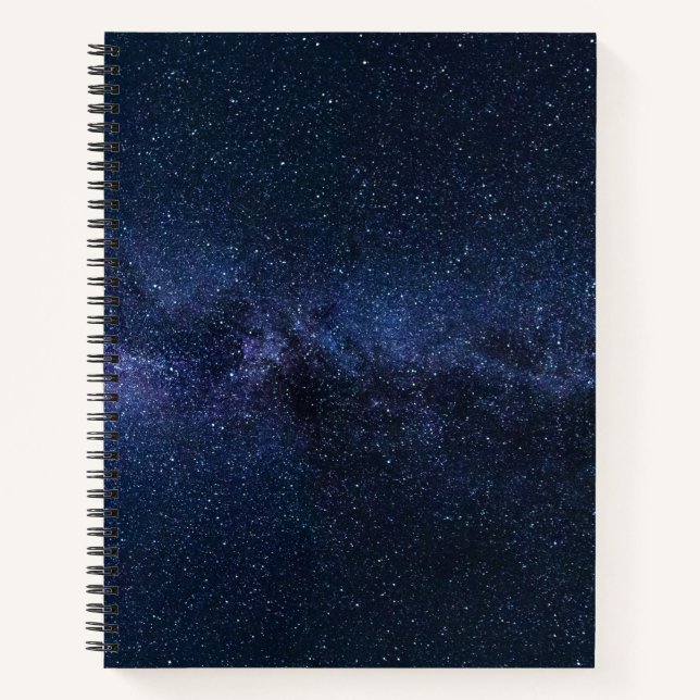 Stars in the Milky Way Notebook (Front)