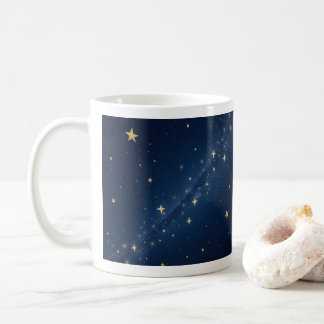 stars in the night sky coffee mug