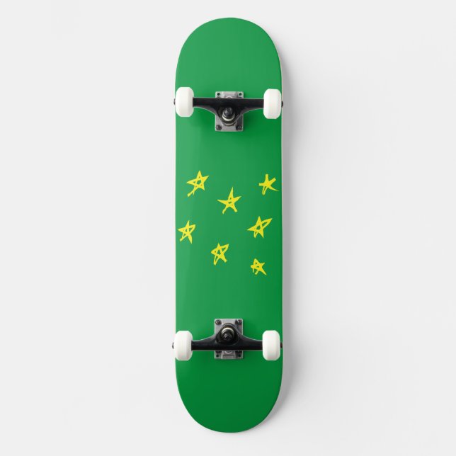 Stars In The Sky Full Skateboard  (Front)