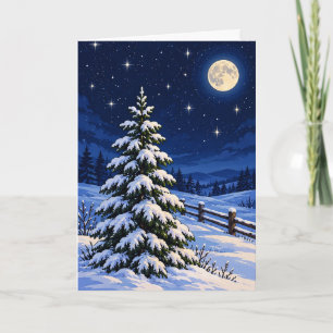 Stars In The Sky Remembrance Holiday Greeting Card