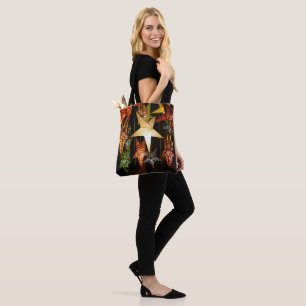 Stars in the window tote bag