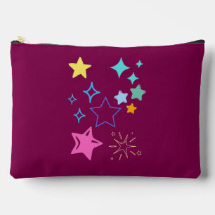 Stars Large Accessory Pouch