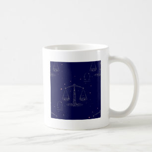 stars libra coffee mug