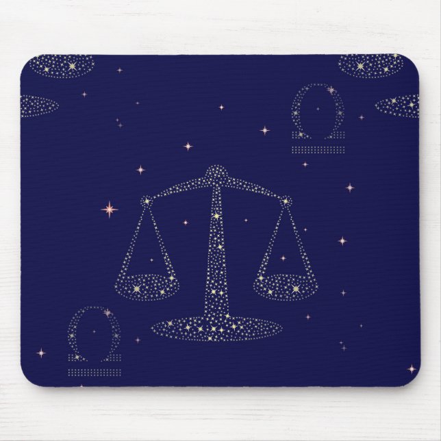 stars libra mouse pad (Front)