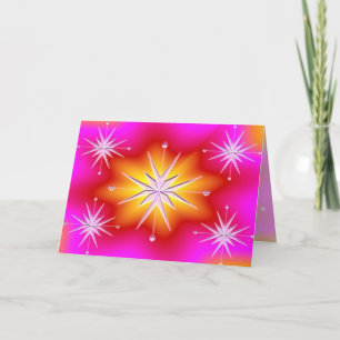 Stars Light New Year Card