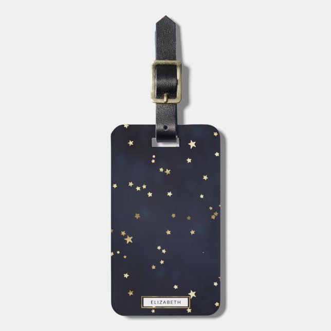 Stars Luggage Tag (Front Vertical)