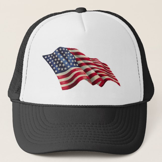 Stars N Stripes Trucker Hat (Front)