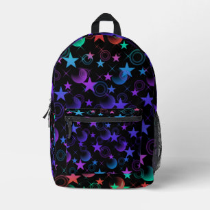 Stars 'n Stuff Pattern Printed Backpack