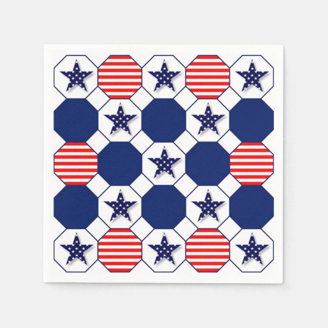 Stars Napkin (Front)