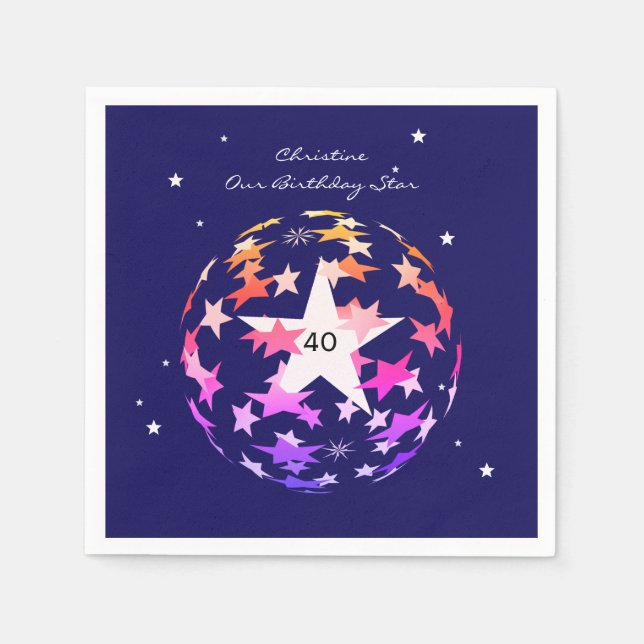 Stars Napkin (Front)