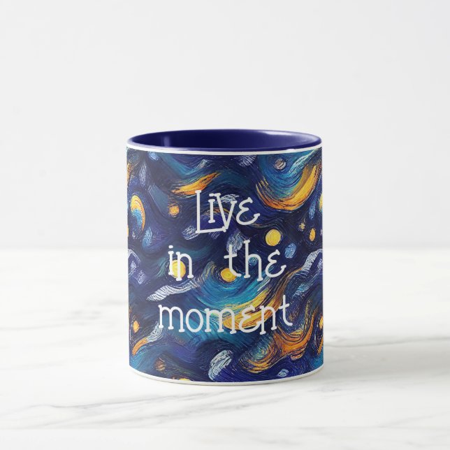 Stars Night Sky Mug (Center)