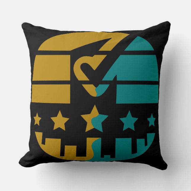 Stars of Approval - A Modern Perspective Cushion (Front)