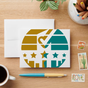 Stars of Approval - A Modern Perspective Envelope