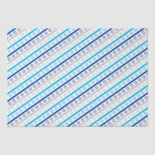 Stars Of David For Hanukkah Tissue Paper
