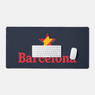 Stars of Spain – Barcelona Desk Mat