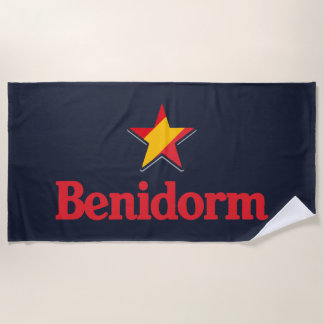 Stars of Spain – Benidorm Beach Towel