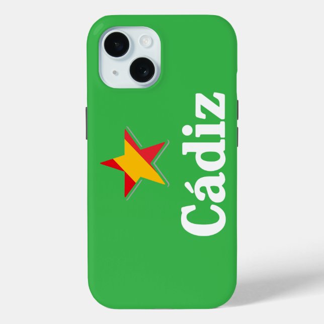 Stars of Spain – Cadiz Case-Mate iPhone Case (Back)