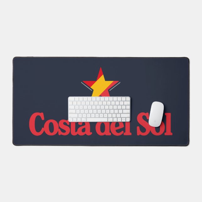 Stars of Spain – Costa del Sol Desk Mat (Keyboard & Mouse)