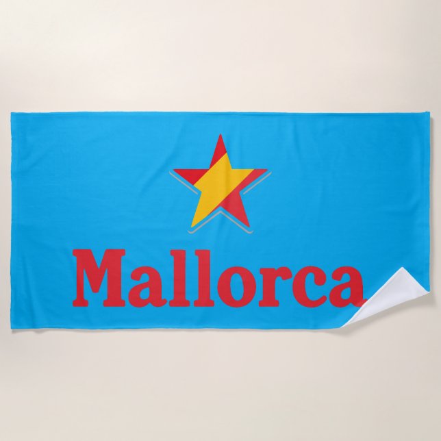 Stars of Spain – Mallorca Beach Towel (Front)