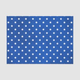 Stars on Digital Fabric Texture by Shirley Taylor Tissue Paper