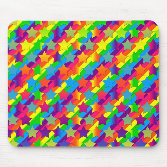 Stars on Stripes-Computer Mousepad (Front)