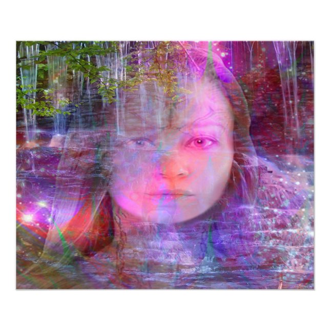 Stars on Water Photo Print (Front)