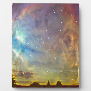 Stars over Orion Plaque