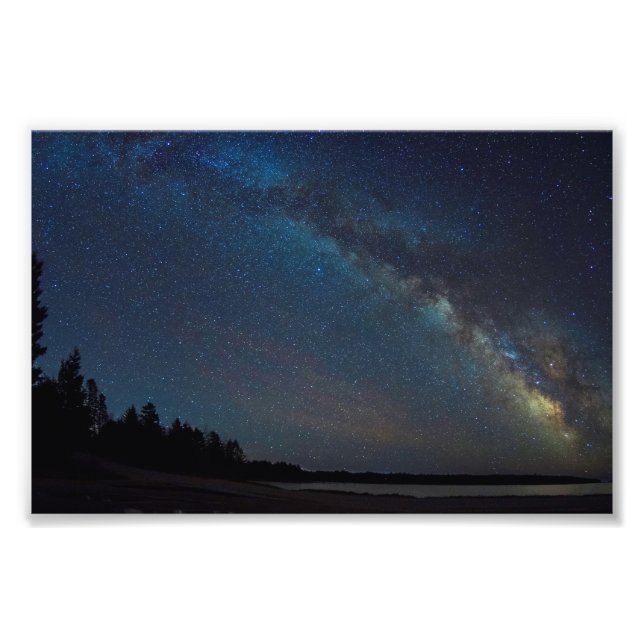 Stars Over Pinkham Bay Bridge 1 Photo Print (Front)