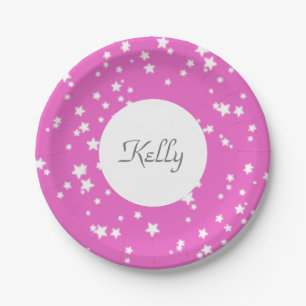 Stars Paper Plate