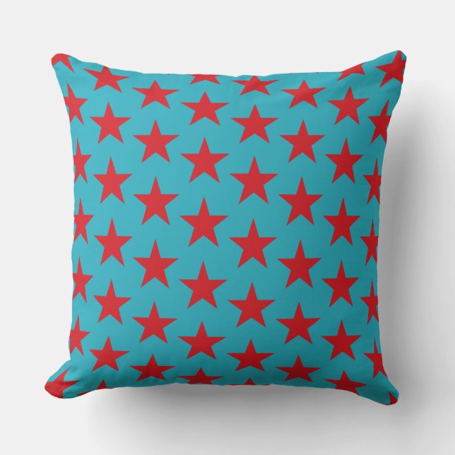 Stars Pattern 13 Cushion (Front)