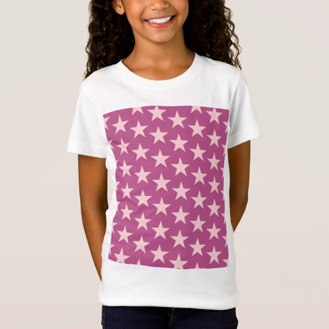 Stars Pattern 15 T-Shirt (Front)
