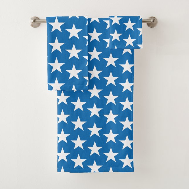 Stars Pattern 21 Bath Towel Set (Insitu)