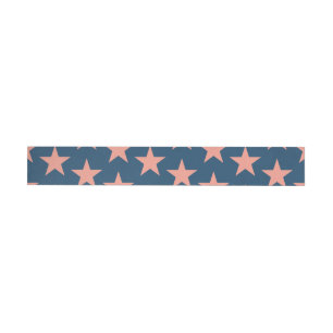 Stars Pattern 3 Wrap Around Label