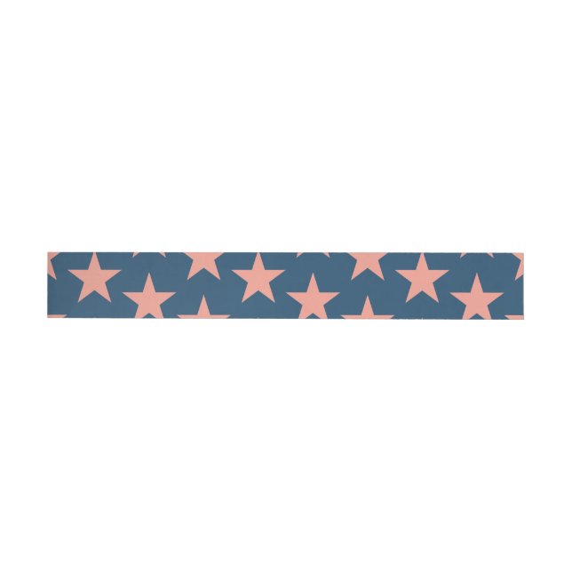 Stars Pattern 3 Wrap Around Label (Individual)